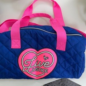 Girls justice duffle bag